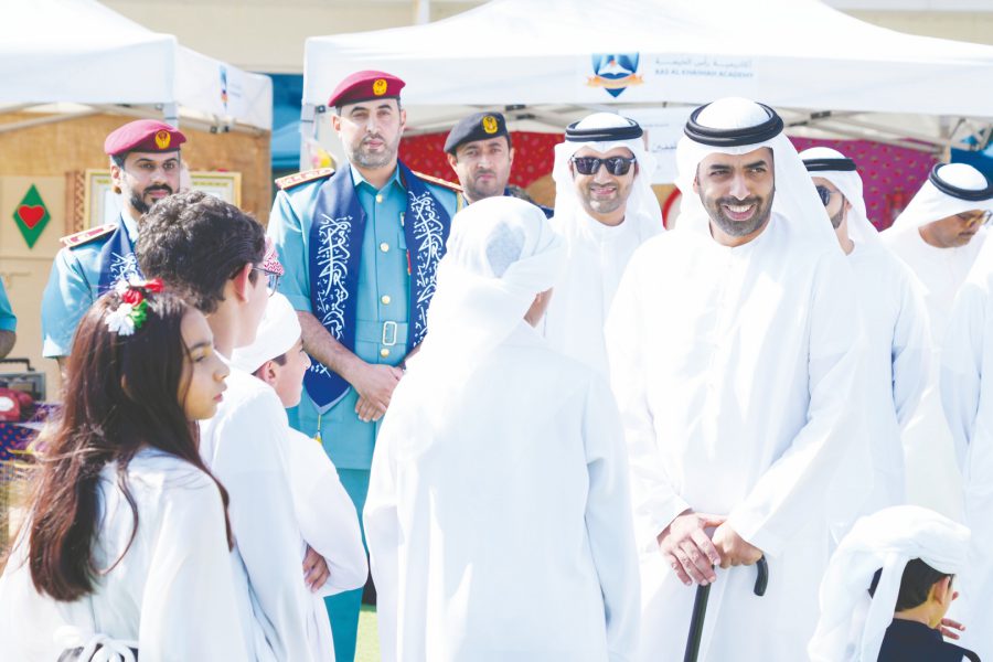 أحمد بن سعود القاسمي يشهد احتفالات “أكاديمية رأس الخيمة” بعيد الاتحاد