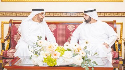 محمد الشرقي يلتقي رئيس جامعة حمدان بن محمد الذكية ويطلع على تطورات المنظومة التعليمية الذكية