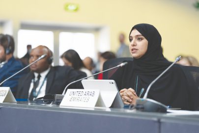 ‏آمنة الضحاك تستعرض رؤية الدولة في معالجة ملف الجفاف وتعزيز الأمن الغذائي والمائي العالمي