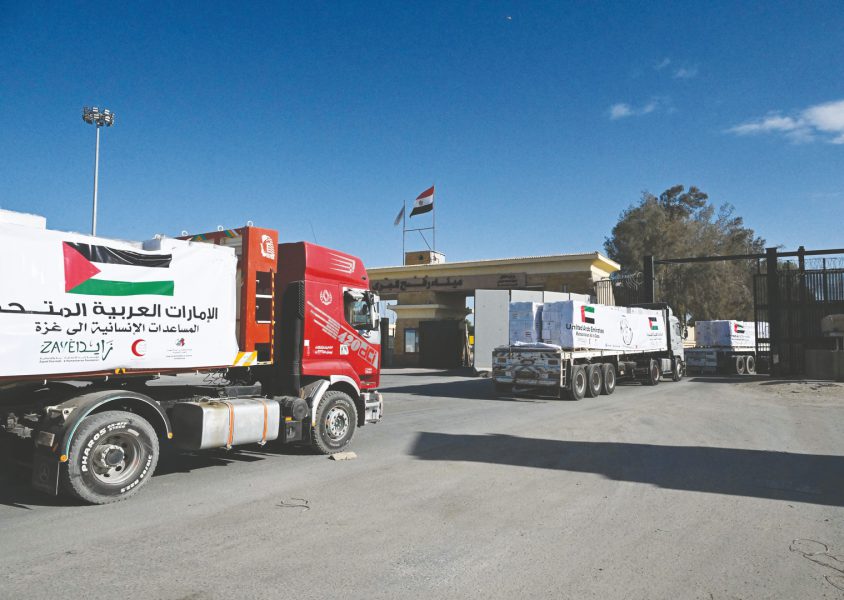 بقيمة 828 مليون دولار .. الإمارات تتصدر الدول الأكثر دعماً لسكان غزة بنسبة 42% حتى نوفمبر الماضي