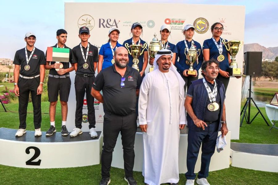 8 ميداليات لجولف الإمارات في “بطولة التعاون الخليجي”