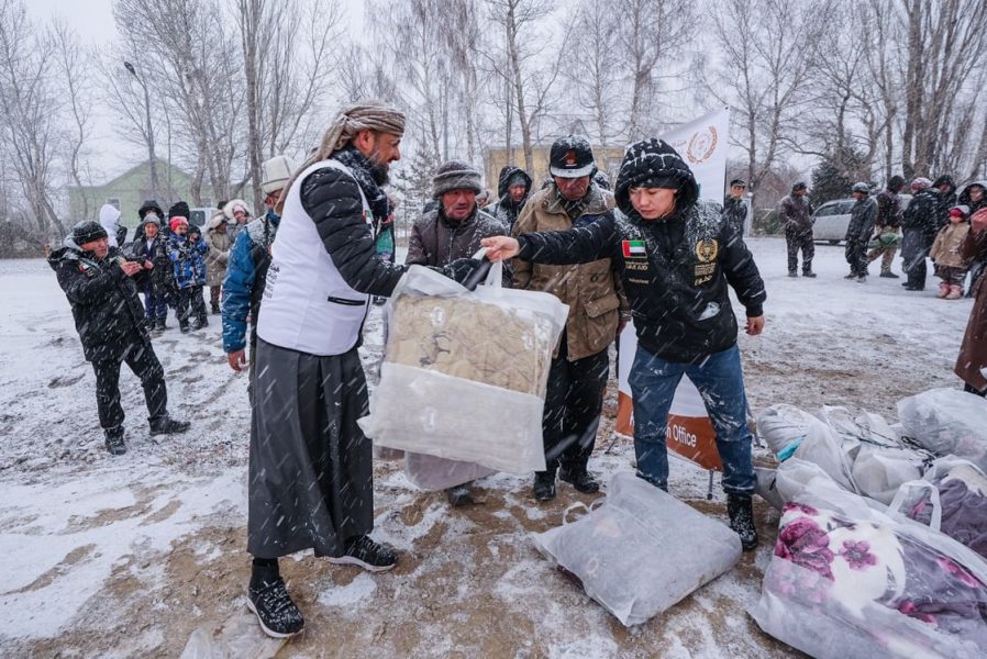 هيئة الأعمال الخيرية العالمية تطلق حملة “صقيع الشتاء”