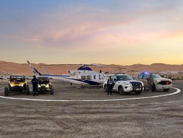 شرطة أبوظبي وهيئة أبوظبي للدفاع المدني تعززان التوعية الوقائية لزوار “تل مرعب”