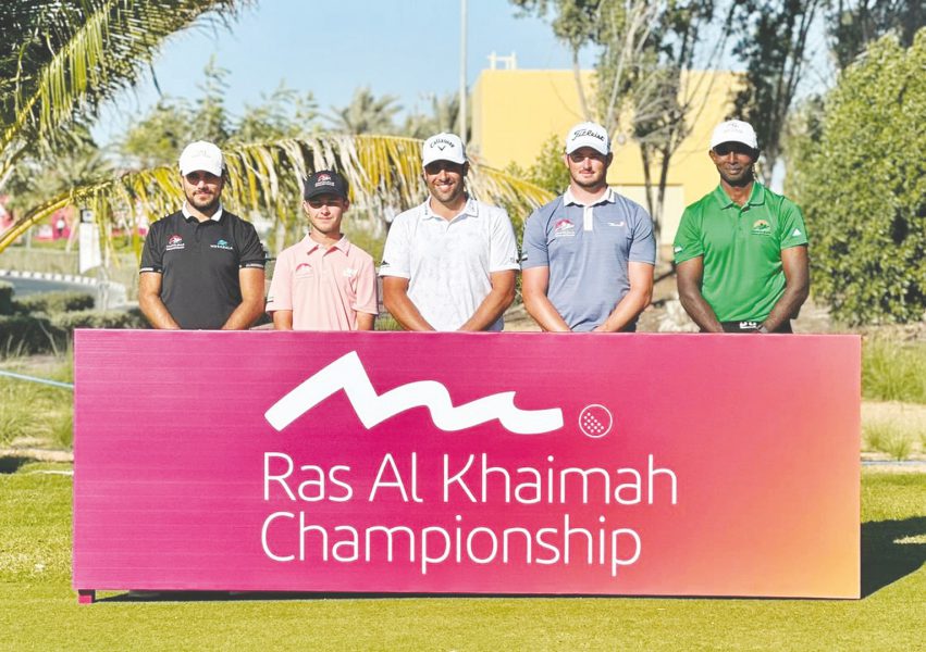 5 لاعبين إماراتيين يسجلون حضورهم في جولات موانئ دبي العالمية للغولف