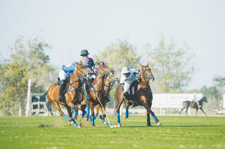 فوز بن دري على الباشا في بطولة الامارات الدولية للبولو