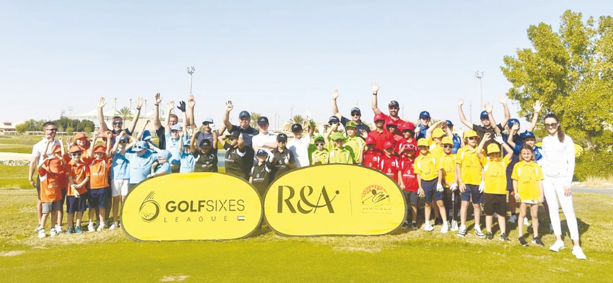 انطلاق الموسم الثاني لدوري جولف سيكس في أبوظبي