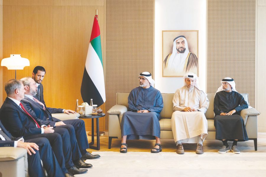 خالد بن محمد بن زايد: الإمارات حريصة على مواصلة تعزيز علاقاتها الاستراتيجية مع البرازيل