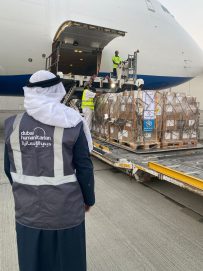 بتوجيهات محمد بن راشد .. “دبي الإنسانية” تنقل أكثر من 68 طناً من المساعدات لقطاع غزة