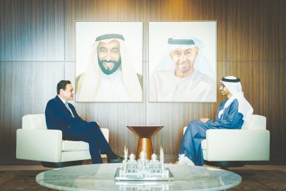 عبدالله بن زايد يستقبل وزير خارجية الباراغواي ويبحثان تعزيز التعاون بين البلدين