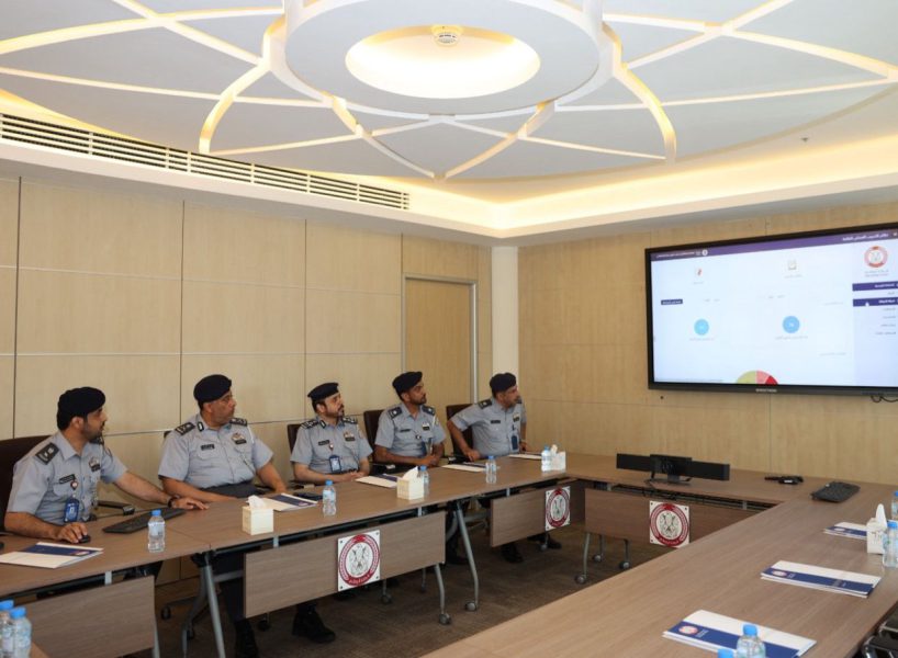 شرطة أبوظبي‬⁩ تُطلق منصة في أكاديمية سيف بن زايد للتدريب العملي لطلبة الجامعات