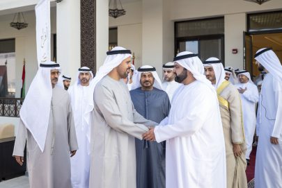 ذياب بن محمد بن زايد يحضر حفل زفاف طحنون المذيوبي الكتبي