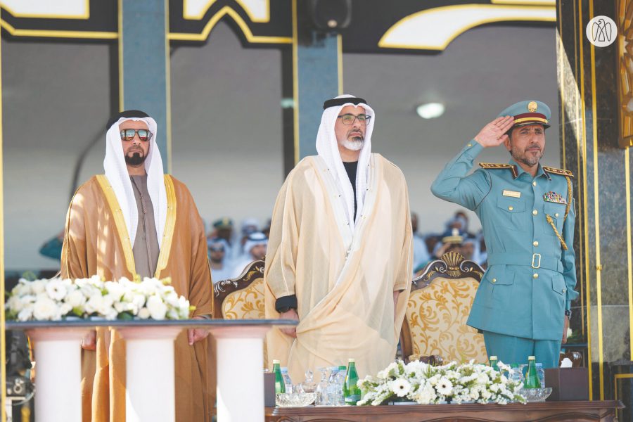 تحت رعاية رئيس الدولة.. خالد بن محمد بن زايد يشهد حفل تخريج كلية الشرطة