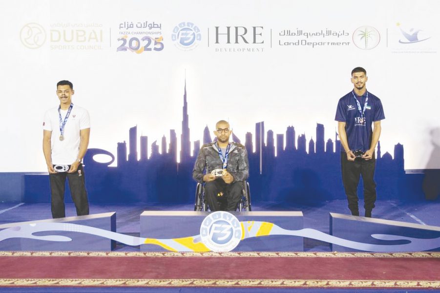 الهند تتصدر بطولة فزاع لقوى أصحاب الهمم والإمارات رابعاً