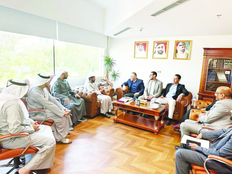 سفريات بن حم تبحث سبل تعزيز التعاون المشترك مع النيل للطيران