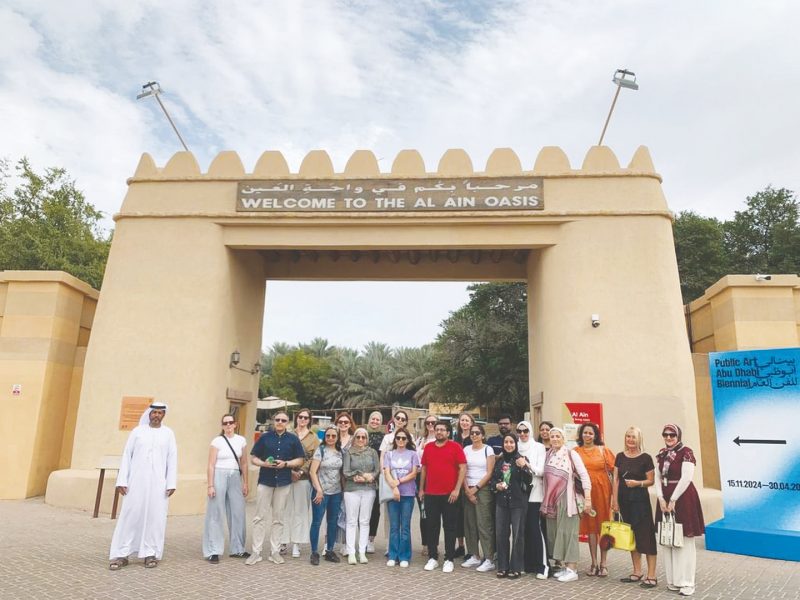 معهد “غوته” يطلع على تاريخ وإرث مدينة العين العريق