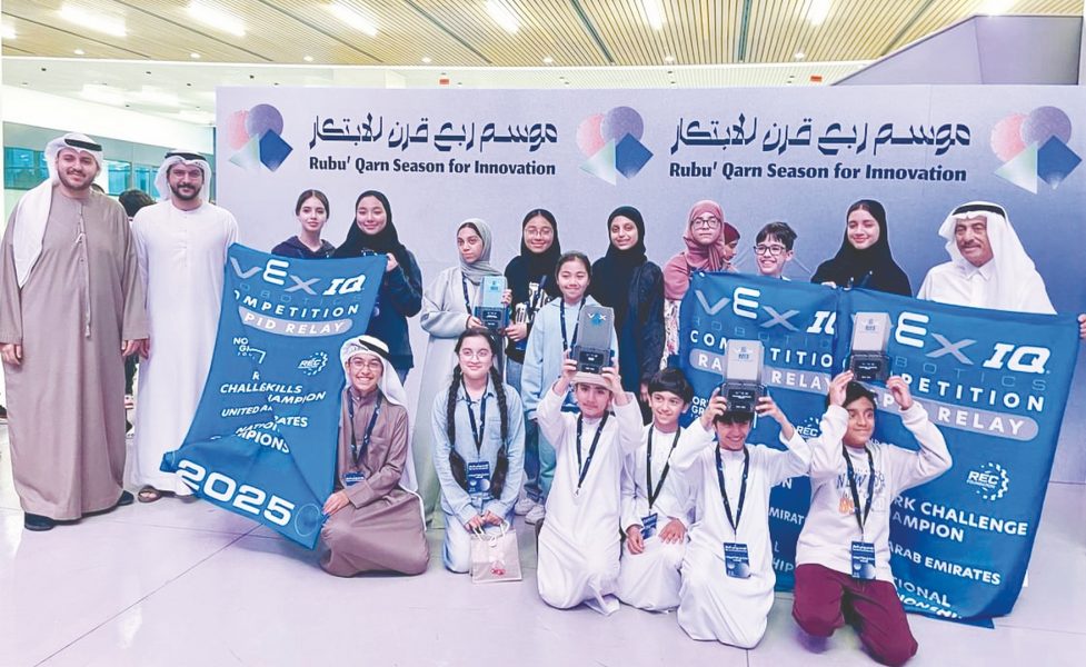 نادي الإمارات العلمي يتأهل إلى البطولة العالمية “فيكس للروبوتات التعليمية”
