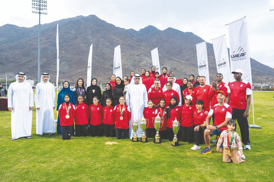 الوصل بطلا لكأس الإمارات لألعاب القوى و”الشارقة للمرأة” يتصدر الألقاب