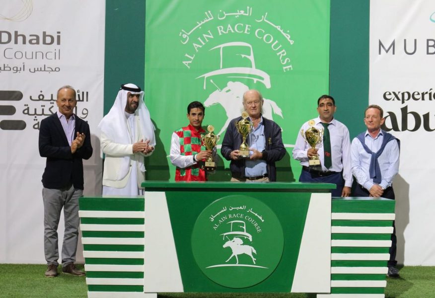 خيول”ياس للسباقات” تحرز ثلاثية على مضمار العين للفروسية