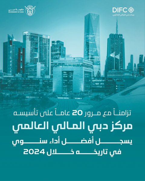 مكتوم بن محمد: النمو الاستثنائي لمركز دبي المالي العالمي على مدار 20 عاما يجسد رؤية محمد بن راشد في ترسيخ ريادة الإمارة المالية عالمياً