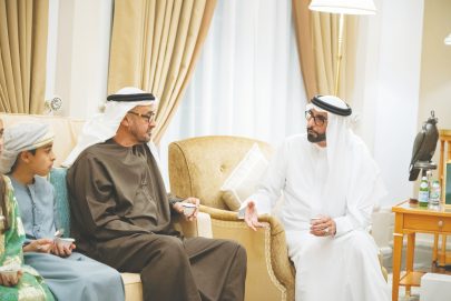 رئيس الدولة يزور محمد البواردي في منزله بأبوظبي