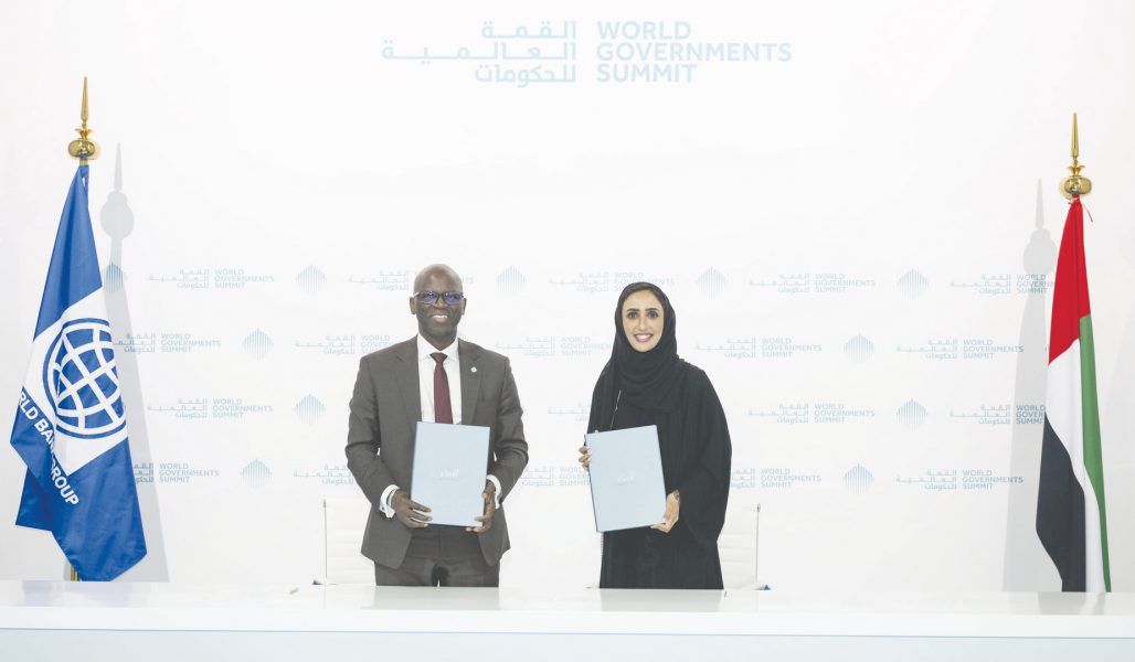 مبادرة محمد بن زايد للماء والبنك الدولي يوقعان مذكرة تفاهم للتصدي لتحديات ندرة المياه العالمية