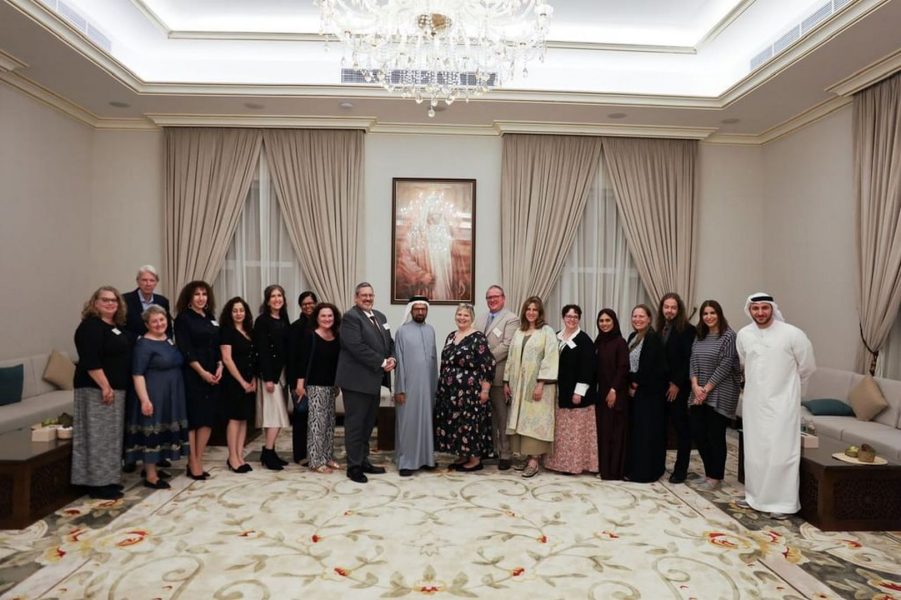 “الوطني الاتحادي” يبحث مع مجلس الشؤون العالمية التعاون في مجالات التسامح