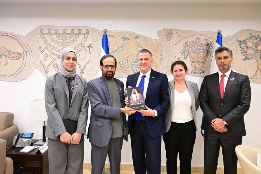 علي راشد النعيمي يلتقي مسؤولين إسرائيليين وأعضاء من الكنيست في القدس