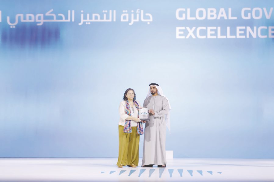 بحضور محمد بن راشد.. سيف بن زايد يكرم الفائزين بجائزة التميز الحكومي العالمي 2025