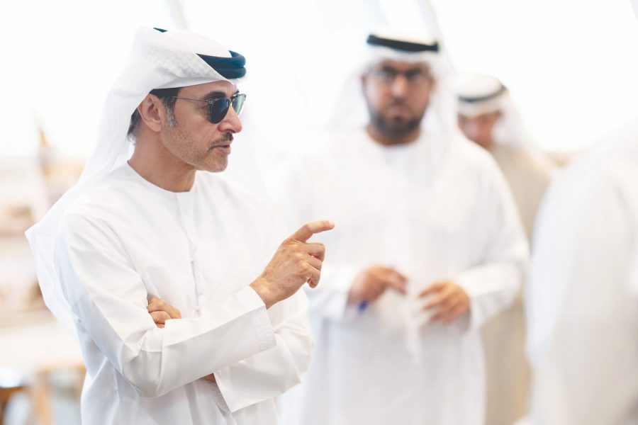 هزاع بن زايد يستقبل وفداً من هيئة أبوظبي للإسكان