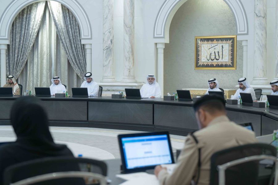 ولي عهد الشارقة يترأس اجتماع المجلس التنفيذي
