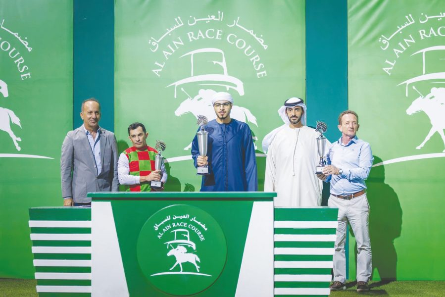 “خيول ياس” تحرز ثنائية على مضمار “العين للفروسية”