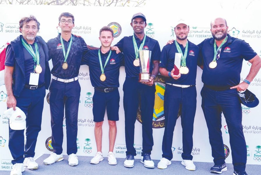 منتخب الإمارات بطلا لخليجي للجولف