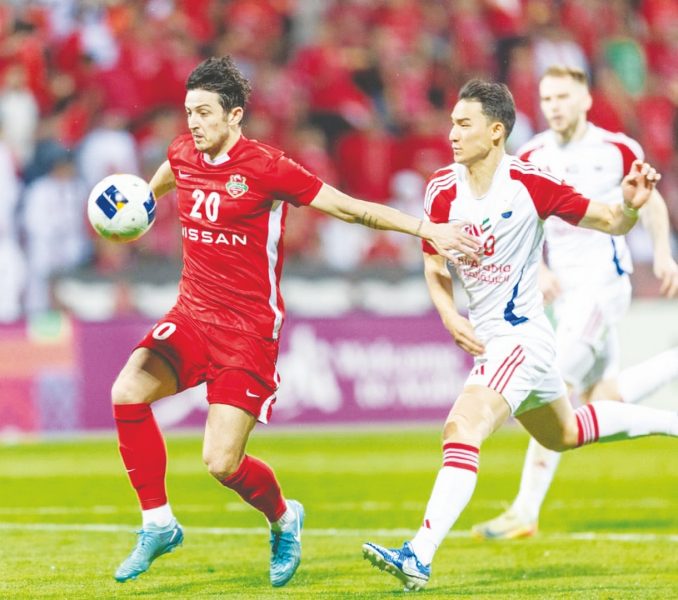 دوري أبطال آسيا 2.. لقاء الشارقة وشباب الأهلي غدا لحسم التأهل إلى نصف النهائي