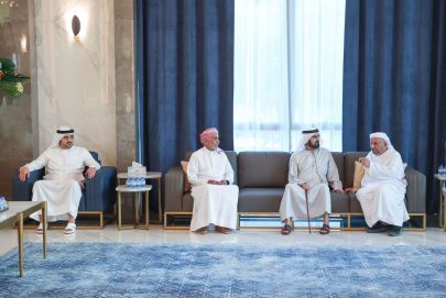 محمد بن راشد يقدّم واجب العزاء في وفاة حمد بن محمد بوهليبة