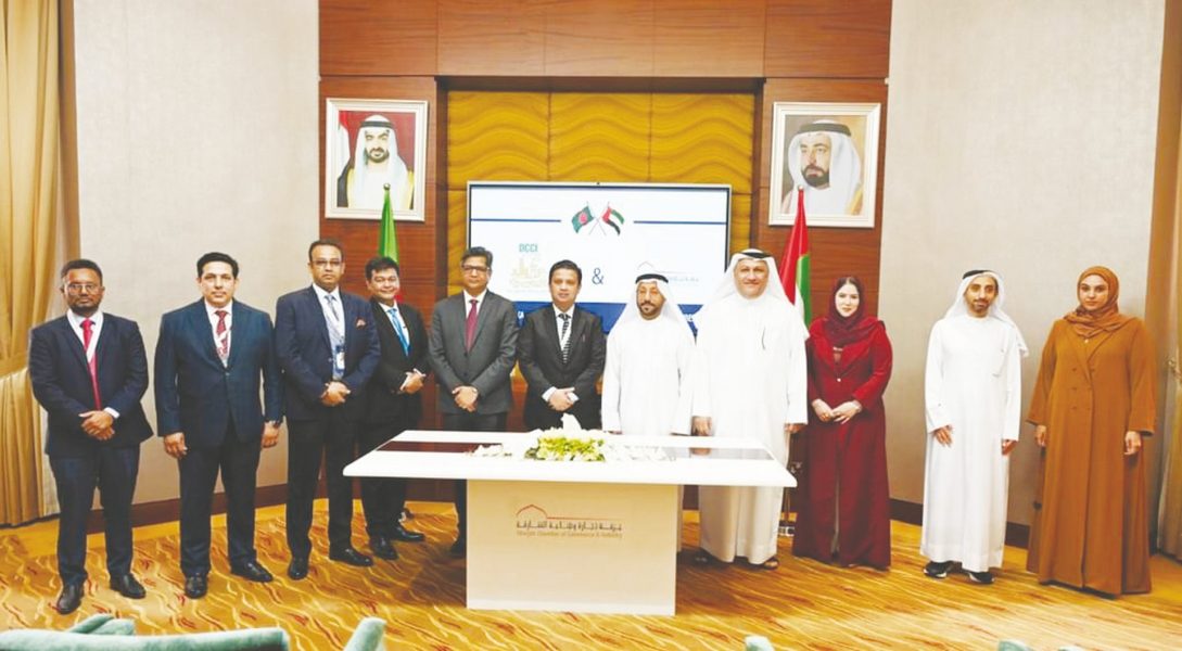 “غرفة الشارقة” توقع مذكرة تفاهم مع نظيرتها في بنغلاديش