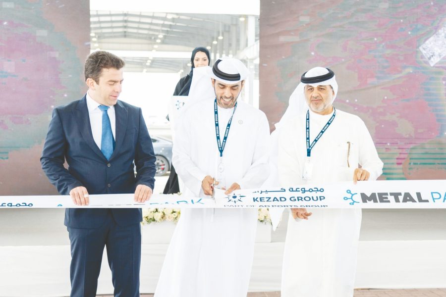 ميتال بارك تطلق مركز تخزين المعادن في كيزاد بقيمة 110 ملايين درهم