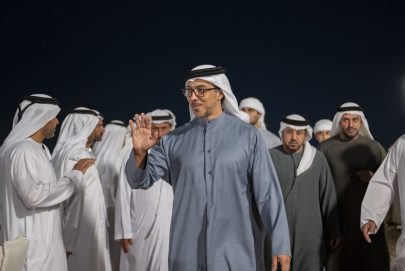 منصور بن زايد يستقبل الفائزين بجائزة التميز الزراعي