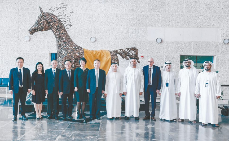 “قضاء أبوظبي” تبحث مع وفد قضائي صيني تعزيز التعاون