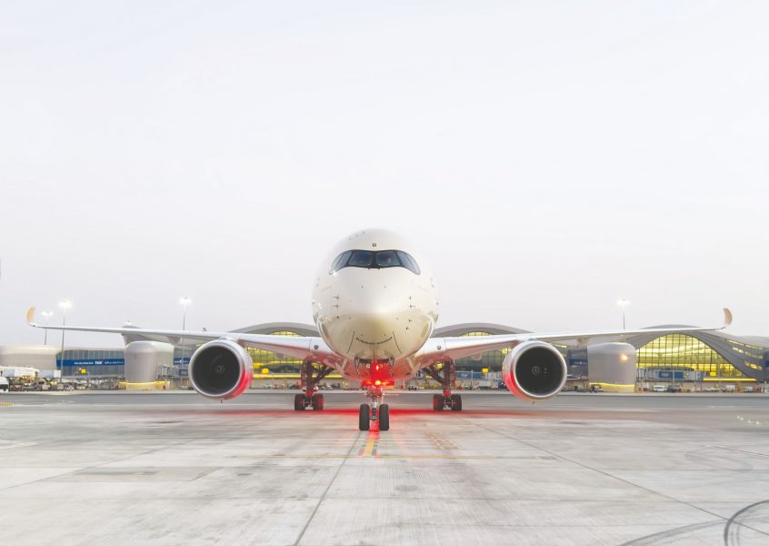 الاتحاد للطيران تستقبل أحدث طائراتها من طراز A350