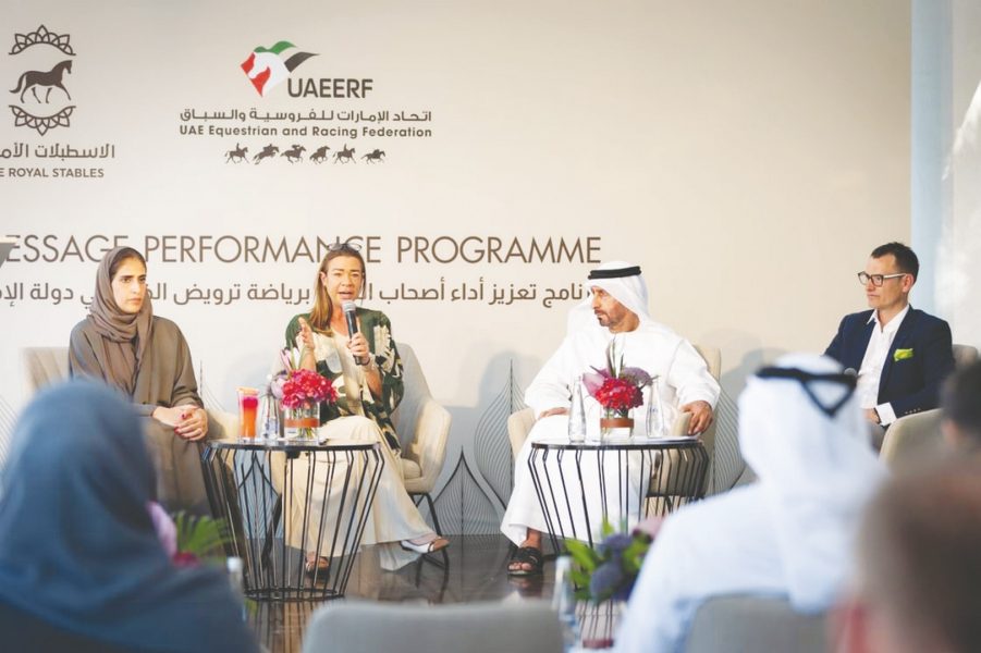 “الإسطبلات الأميرية” تطلق برنامج تعزيز أداء أصحاب الهمم في رياضة ترويض الخيل