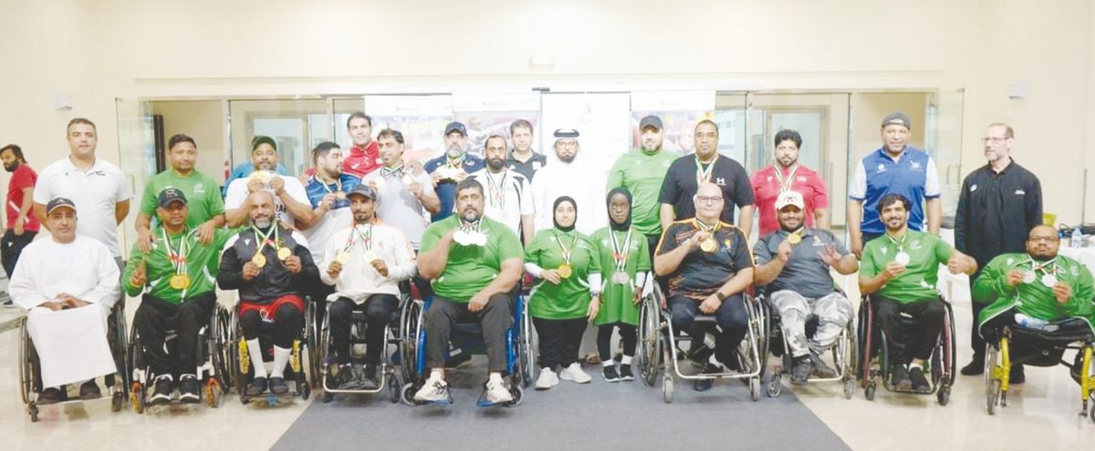 “البارالمبية الوطنية” تتوج الفائزين في بطولة رفعات القوة