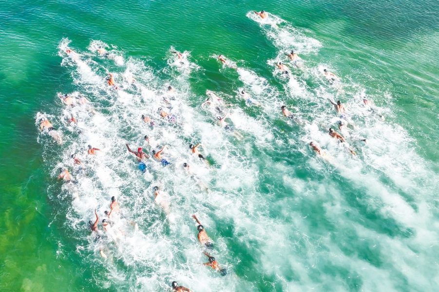 380 مشاركًا في السباحة المفتوحة وكرة الماء بـ”دبي الدولية للألعاب المائية”