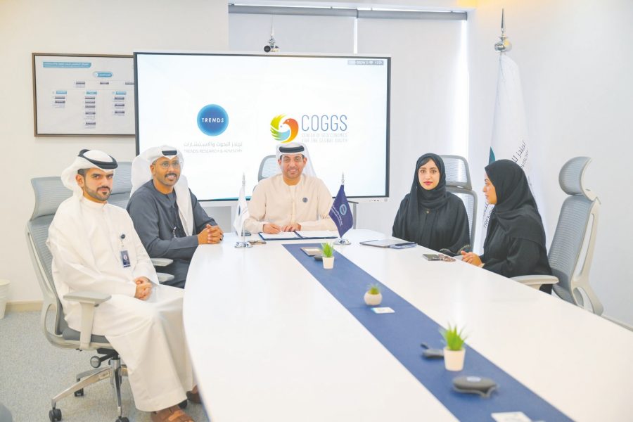 تعاون بحثي بين “تريندز” ومركز COGGS الهندي