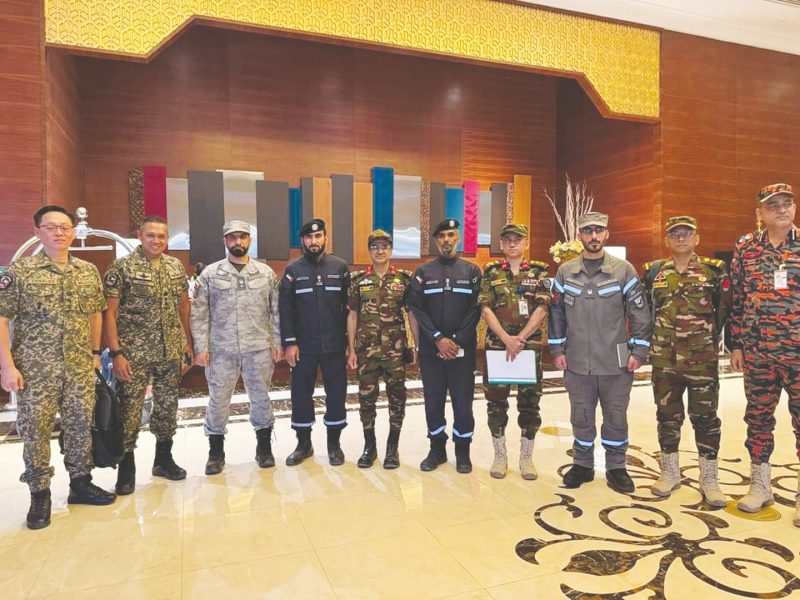 حكومة ميانمار تكرم فريق الإمارات للبحث والإنقاذ تقديراً لجهوده الإنسانية