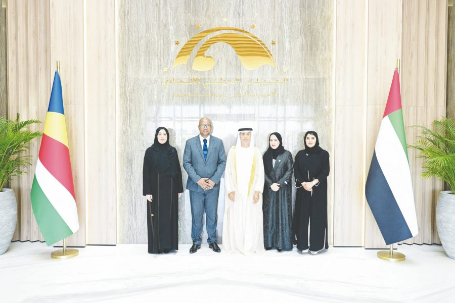 لجنة الصداقة البرلمانية الإماراتية الأفريقية تبحث التعاون البرلماني مع برلمان سيشل