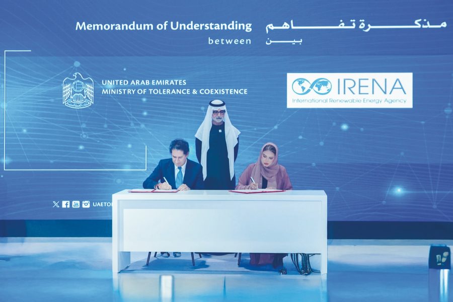 نهيان بن مبارك يفتتح مؤتمر “حكومات العالم حاضنة للتسامح”