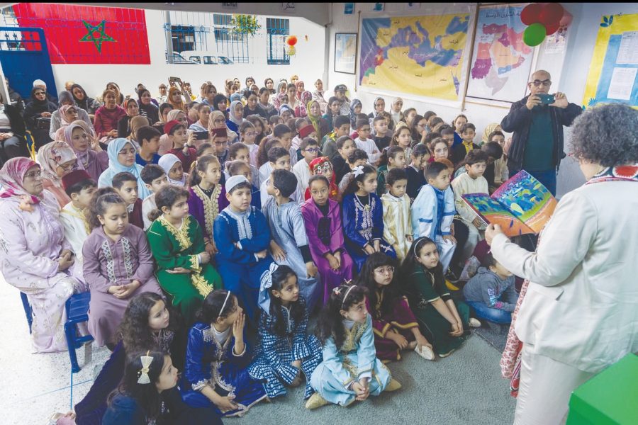 “كان ياما كان” تنثر قصص الأمل في مكتبات خمس مدارس مغربية