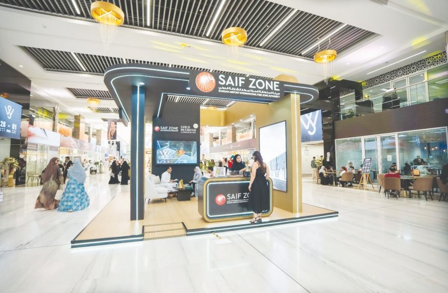 “حرة مطار الشارقة الدولي ” تستعرض خدماتها في ” الشرق الأوسط للساعات والمجوهرات “