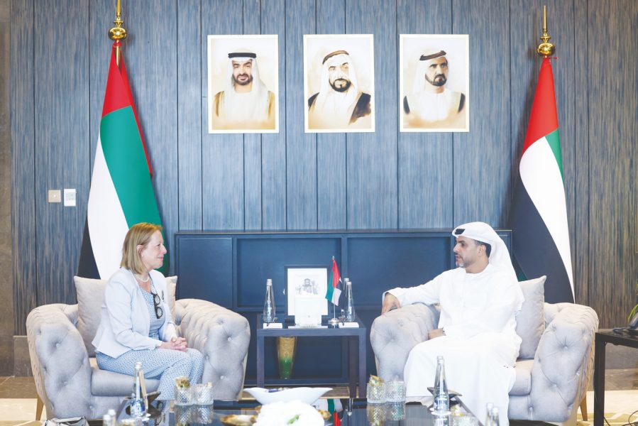 وزير العدل يلتقي وفدا من مكتب الأمم المتحدة المعني بالمخدرات والجريمة