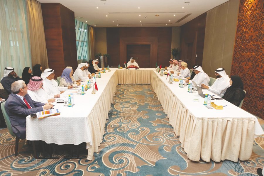 “الشعبة البرلمانية” تترأس اجتماعا لممثلي المجالس التشريعية الخليجية المشاركين في مؤتمر الاتحاد البرلماني العربي